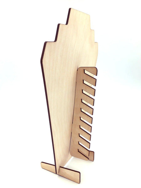 Necklace Display Stand, Deco Bust - INSTANT Digital Download
