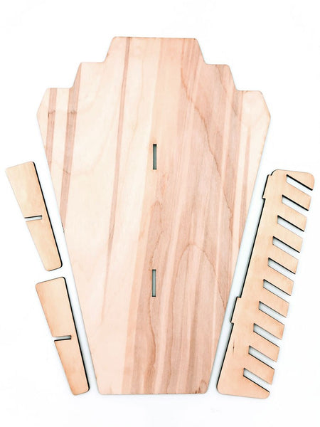 Necklace Display Stand, Deco Bust - INSTANT Digital Download