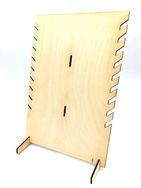 Necklace Display Stand, Rectangle with Notches Bust - INSTANT Digital Download