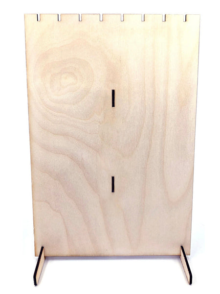 Necklace Display Stand, Rectangle with Top Notches Bust - INSTANT Digital Download