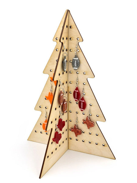 Earring Display Stand, Christmas Tree 3D - INSTANT Digital Download