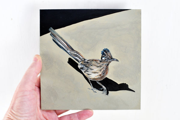 Tucson Roadrunner - Bird Original Acrylic Painting