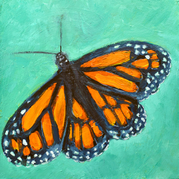Monarch Butterfly - Original Acrylic Painting
