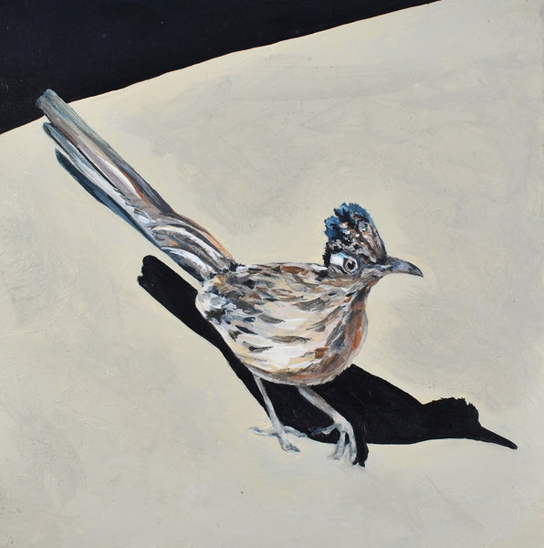 Tucson Roadrunner - Bird Original Acrylic Painting