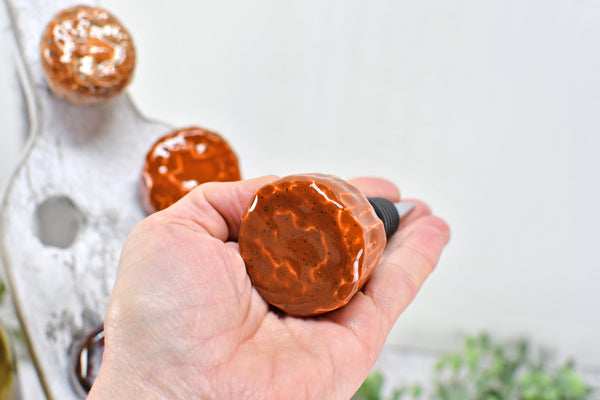 Texas Wine Bottle Stopper, Handmade Ceramic Christmas Barware Gift for Austin Football Champs, Housewarming, Groomsman, Secret Santa Unique