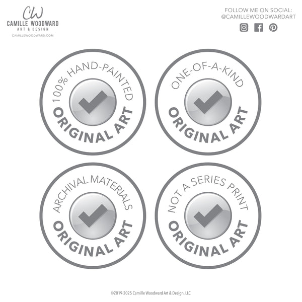 Watercolor Painting Original Ravello Wall Art, 5x7 on Paper Unframed, Gray Blue Pink Home Decor, Not A Print, Amalfi Coast Italy