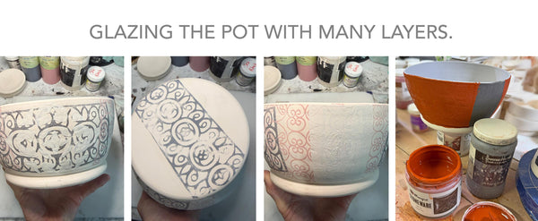 Ceramic Bowl Handmade Pottery Mediterranean Medium Salad Fruit Dish Stoneware Party Dining Serving Centerpiece Earthy Bronze Black SECONDS