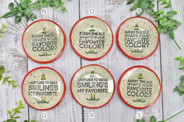 Buddy The Elf Christmas Ceramic Small Spoon Rest, Jewelry Trinket Dish, Handmade Pottery Hand Painted, Best Cup of Coffee, Son of Nutcracker