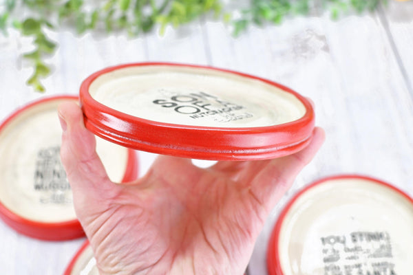 Buddy The Elf Christmas Ceramic Spoon Rest Soap Wine Bottle Drip Dish Handmade Pottery Best Cup of Coffee, Son of Nutcracker Ninnymuggins