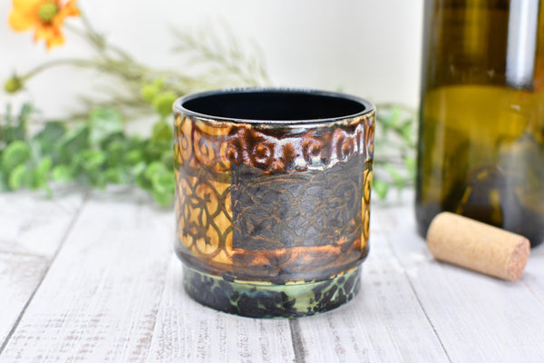 unique handmade pottery cup art design