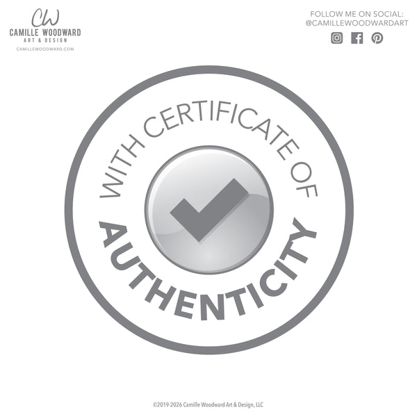 Abstract Red Poppy Floral Painting, Mixed Media Wood Panel Art