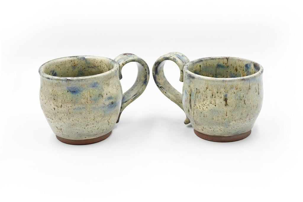 Ceramic Pottery Mug, Speckled Coffee Cup, Handmade Cream Tan White Bro –  Camille Woodward Art & Design, LLC.