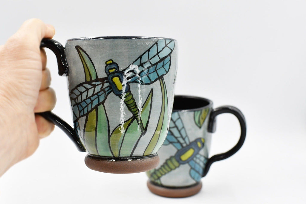 Dragonfly Mug Coffee Cup Nature Lover Coffee Mug Dishwasher Safe